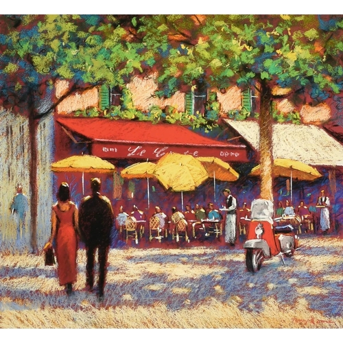 1120 - Tony Rome (20th Century), 'The Colours of France', pastel, signed, 20