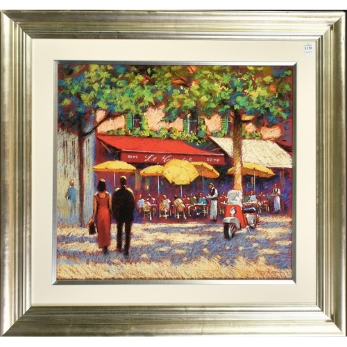 1120 - Tony Rome (20th Century), 'The Colours of France', pastel, signed, 20