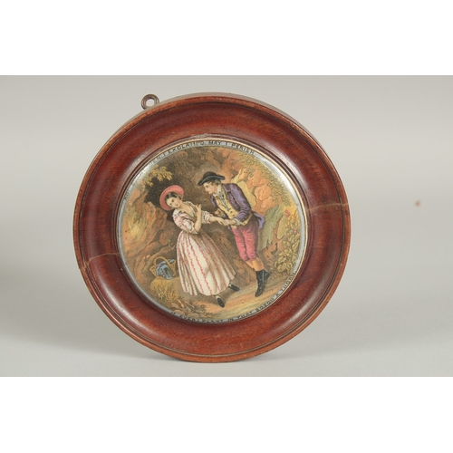 1436 - A FRAMED POT LID 