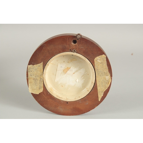 1436 - A FRAMED POT LID 