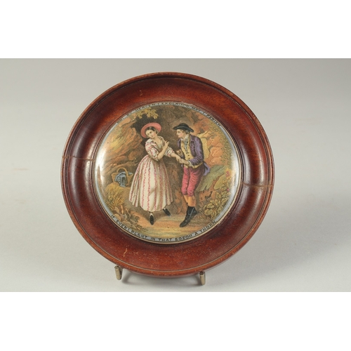 1436 - A FRAMED POT LID 