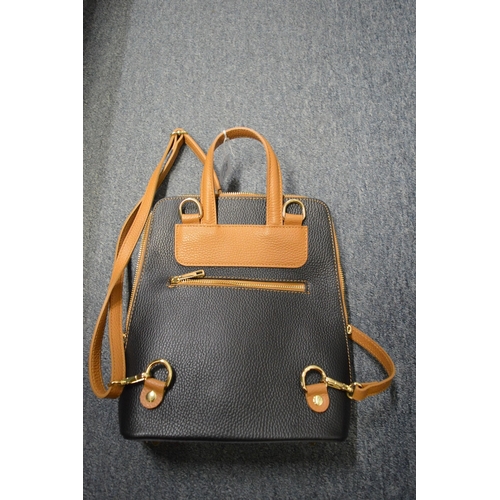 482 - An Italian leather handbag.