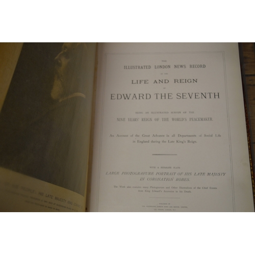 598 - A photographic record of the Thames, a record of the Reign of King Edward VII and other ephemera.