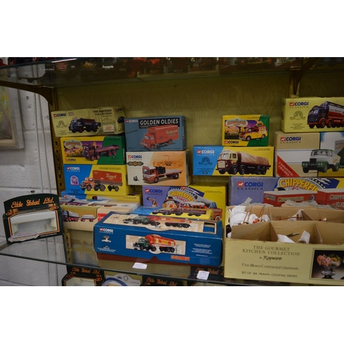 639 - A good large collection of Dinky, Corgi and other boxed and unboxed cars, figures etc to include num... 