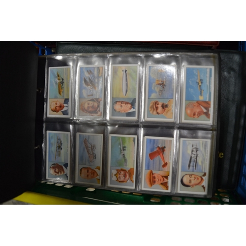 96 - A large quantity of cigarette and other collectors cards, several in albums.