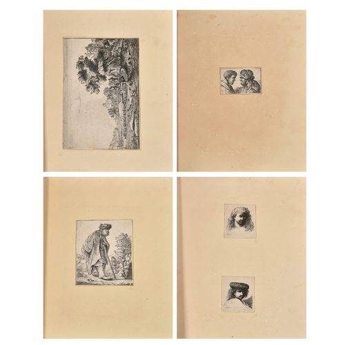 15 - 'Original Etchings by the First Masters', a collection of eighty-two late 18th Century etchings some... 