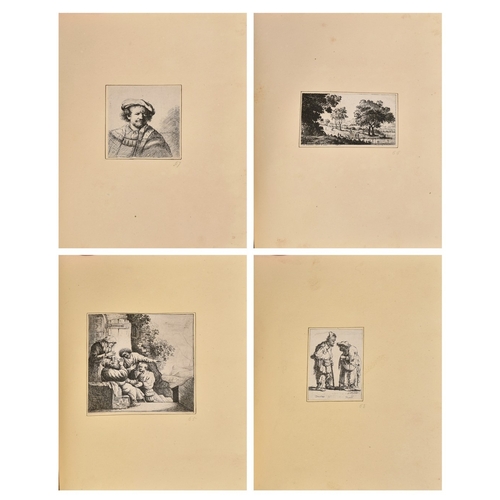 15 - 'Original Etchings by the First Masters', a collection of eighty-two late 18th Century etchings some... 