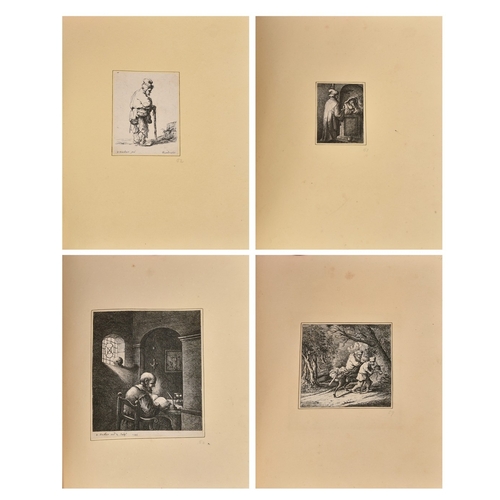 15 - 'Original Etchings by the First Masters', a collection of eighty-two late 18th Century etchings some... 