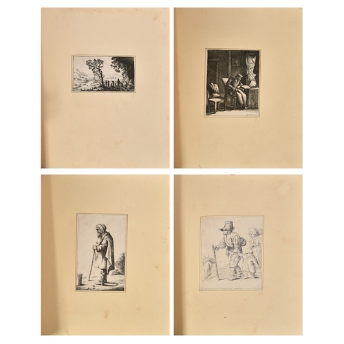 15 - 'Original Etchings by the First Masters', a collection of eighty-two late 18th Century etchings some... 