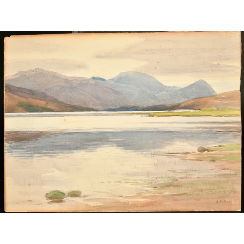 Leonard Marlborough Powell, Circa 1912, Scottish Lochs, both signed ...