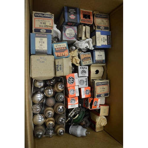 115 - A large quantity of old TV and radio valves.