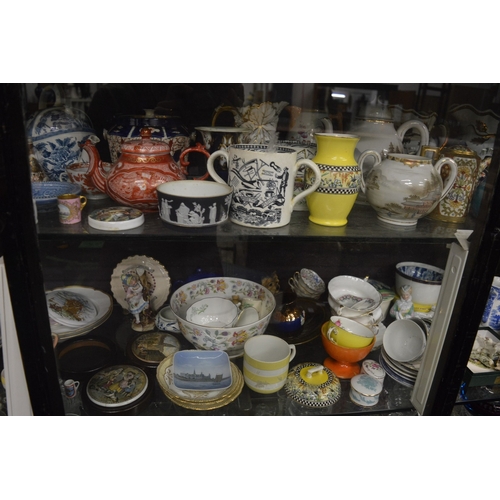 166 - A large quantity of decorative china.