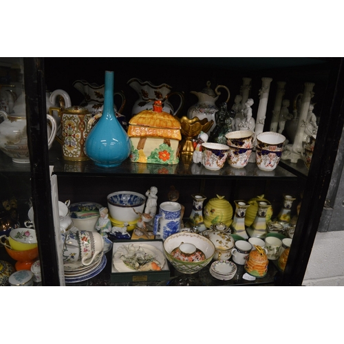 166 - A large quantity of decorative china.