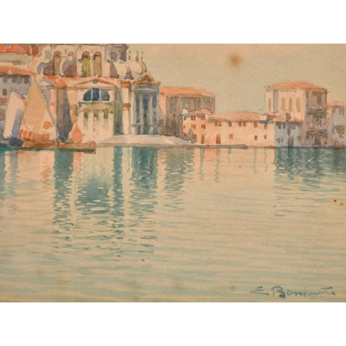 164 - Andrea Biondetti (1851-1946), a Venetian view, watercolour, signed, 6