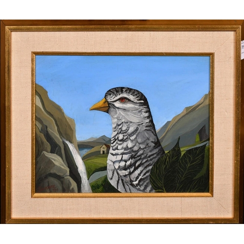 282 - Terence Tarsnane (b. 1939), 'Cuckoo', circa 1979, acrylic, signed and dated, 9