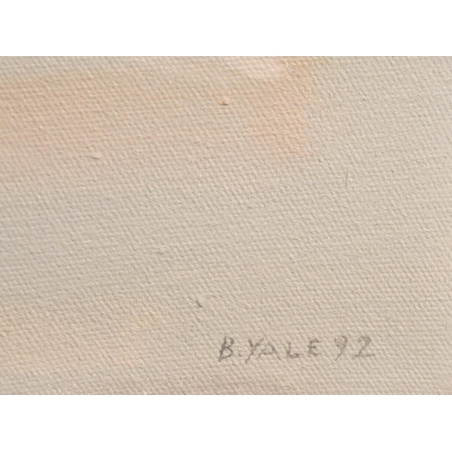 320 - Brian Yale, Circa 1992, 'The Early Morning Air', oil on canvas, signed, further inscribed verso, 20