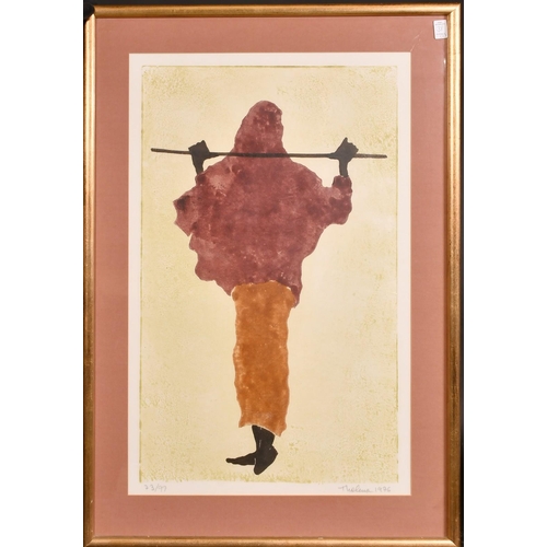 38 - Thelma Sanders, a lithograph of a Kenyan woman, signed in pencil and numbered 73/97, 27.5