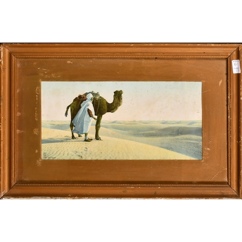 72 - A group of three Lehnert and Landrock chromolithographs of North African scenes, (3).