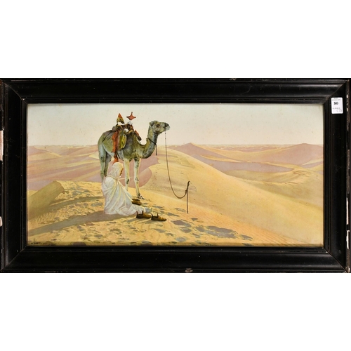 72 - A group of three Lehnert and Landrock chromolithographs of North African scenes, (3).