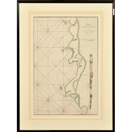 74 - Probably late 18th Century, 'Plan des principaux ports de la cote d' Illocos en l'isle de Lucon', [M... 