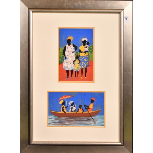 92 - J. Maia, Rio, Circa 1977, a group of four female figures 10