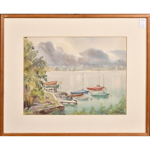 93 - P. M. Pearce (20th Century), a collection of three watercolours, signed, each around 10