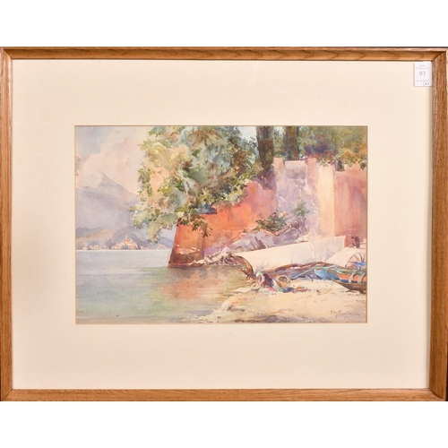 93 - P. M. Pearce (20th Century), a collection of three watercolours, signed, each around 10