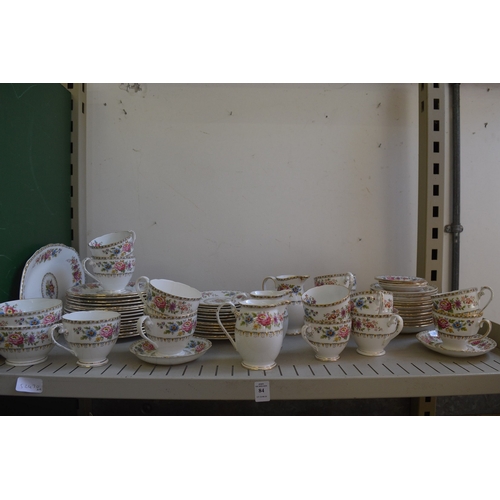 84 - A quantity of Royal Grafton Malvern tea ware plates etc.