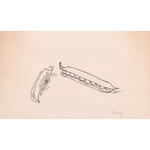 24 - Pamela Kay ,'Peapods', ink, signed in pencil, 3.5