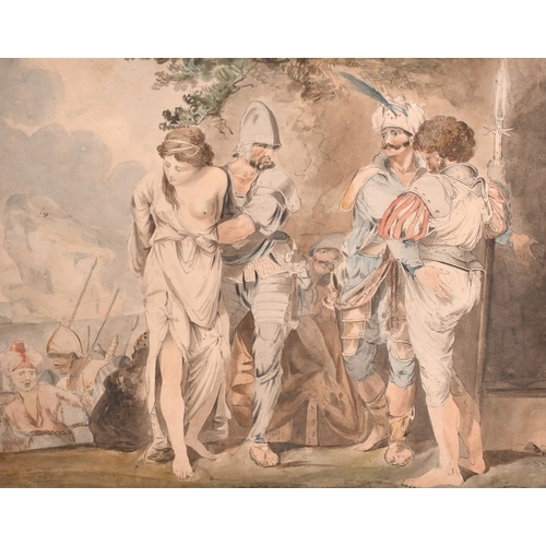 49 - Richard Corbould (1757-1831) After John Hamilton Mortimer (1741-1779) - Watercolour - 