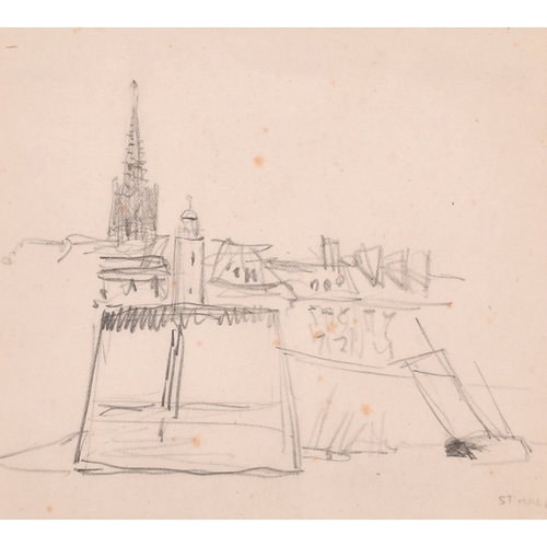 58 - Frank Lewis Emanuel (1866-1948) - Three pencil drawings - 
