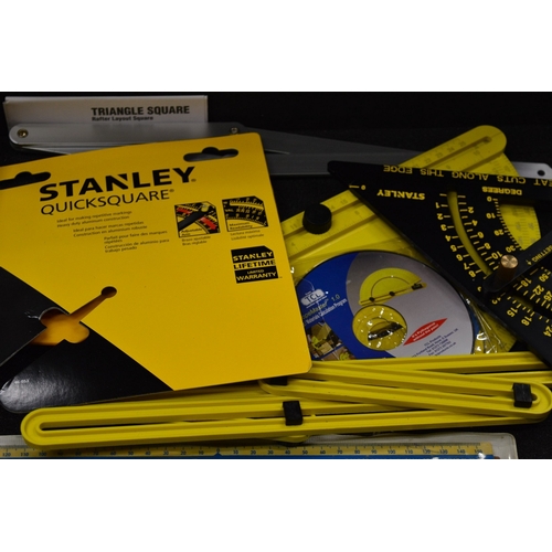 159 - A laser level with tripod stand and a case of related equipment.