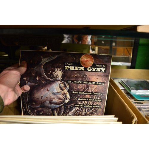 180 - A quantity of records and CD's.