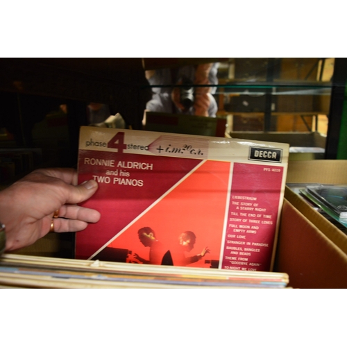 180 - A quantity of records and CD's.