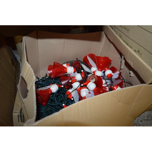 109 - A quantity of Christmas decorations.