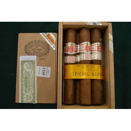 1109 - Box of cigars.