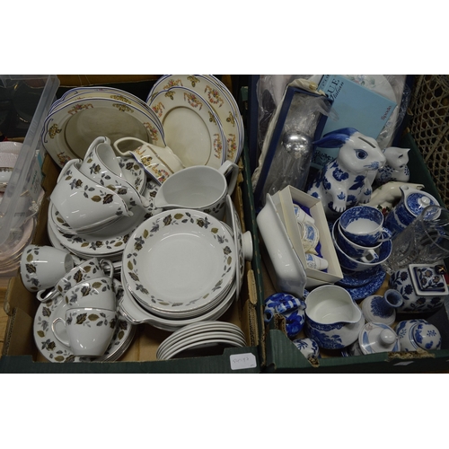 654 - A quantity of decorative and household china.