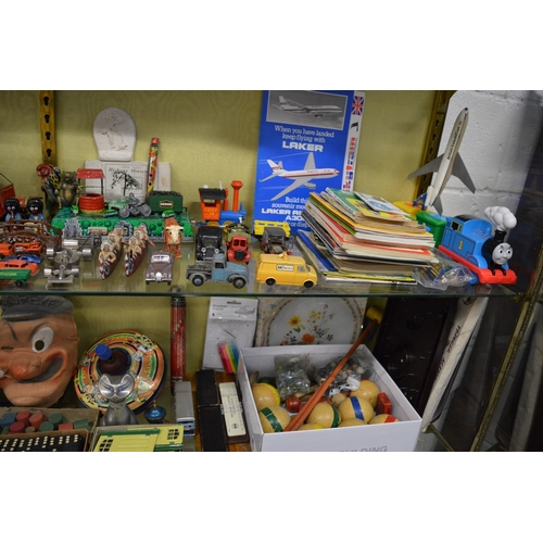 760 - A large collection of toys, models etc.