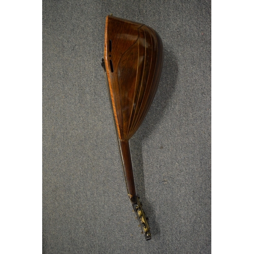 769 - Giovanni De Meglio e Figlio, Napoli, mandolin model 1 (A) No 4580, dated 1896, complete with origina... 