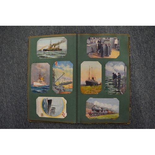 838 - Photograph album and contents.