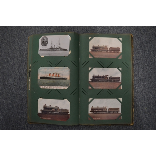 838 - Photograph album and contents.