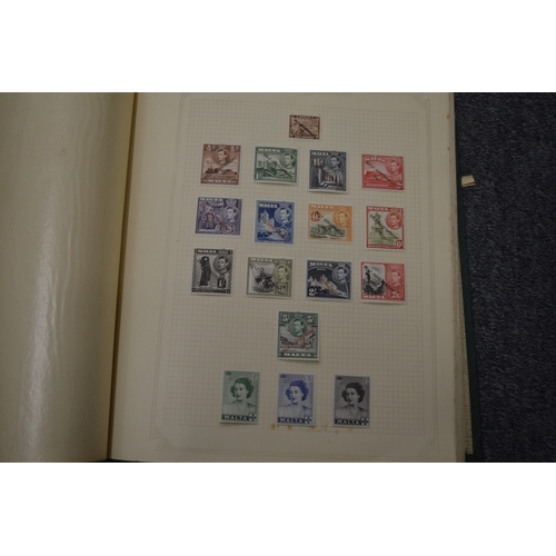 879 - Stamps, a good large collection of British and Commonwealth stamps, some framed and glazed, the majo... 