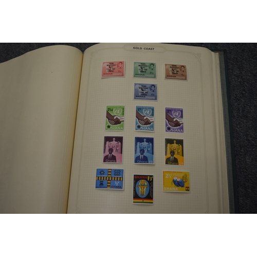 879 - Stamps, a good large collection of British and Commonwealth stamps, some framed and glazed, the majo... 