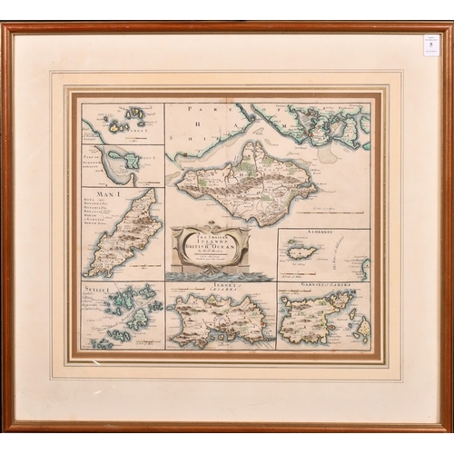 5 - Robert Morden, late 17th/ early 18th Century engraved map, 'The Smaller Islands in the British Ocean... 