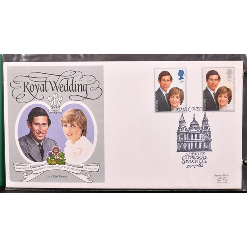 362 - FOURTEEN FIRST DAY COVERS including The Royal Wedding 1981.