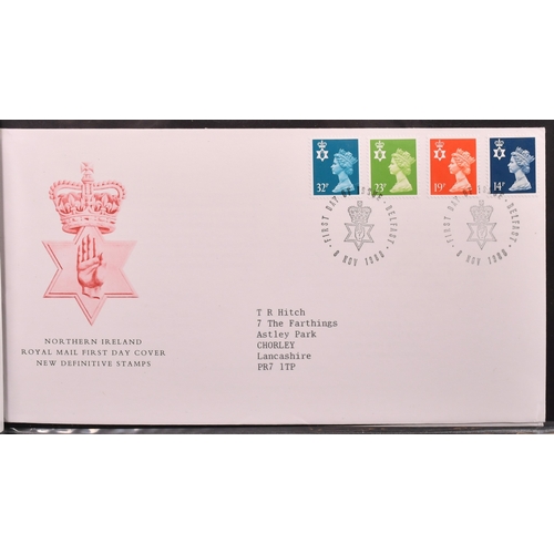 371 - AN ALBUM OF 55 FIRST DAY COVERS.