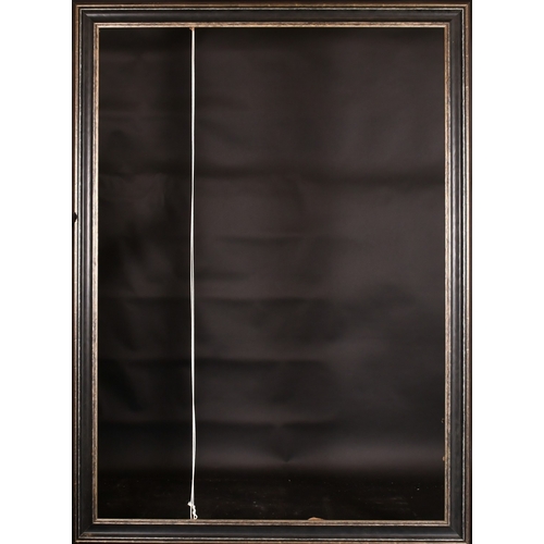 11 - A 20th Century frame with a painted and silvered effect, rebate size 51