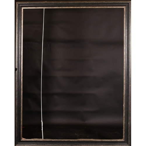 12 - A 20th Century frame with a painted and silvered effect, rebate size 48