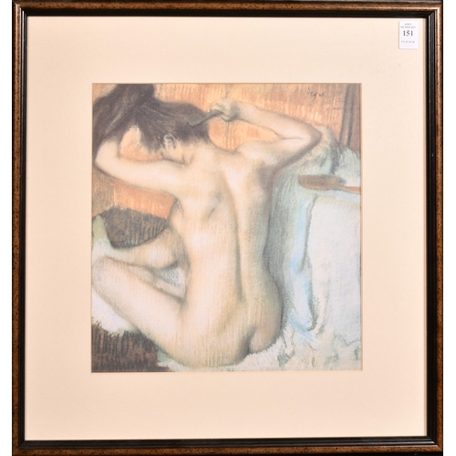 151 - AFTER DEGAS.TWO NUDE STUDIES.