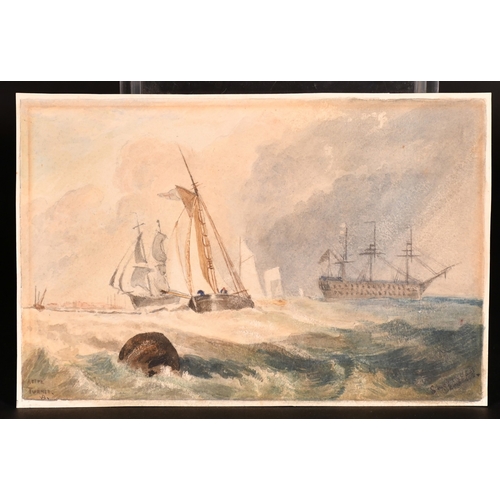 193 - An Interesting collection of six 19th Century watercolours in the manner of Turner and other artists... 